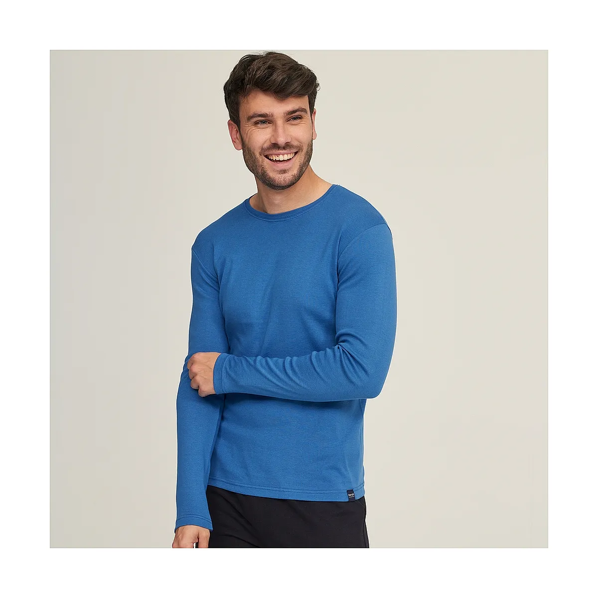 7450 NATURAL COTTON LONG SLEEVE T-SHIRT