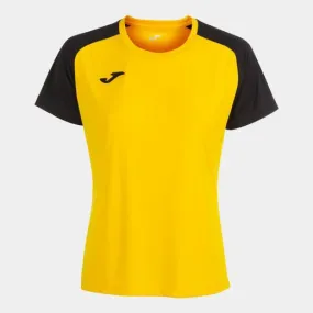 Academy Iv Short Sleeve T-Shirt Yellow Black