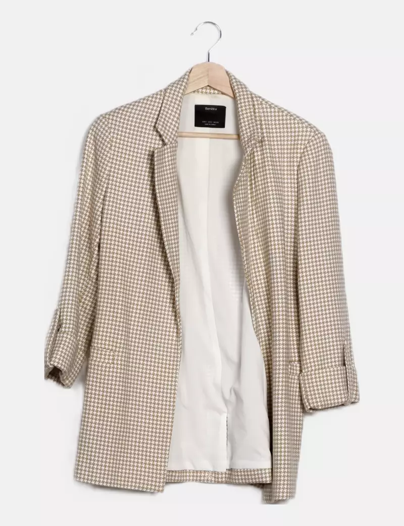 Bershka Blazer pata de gallo