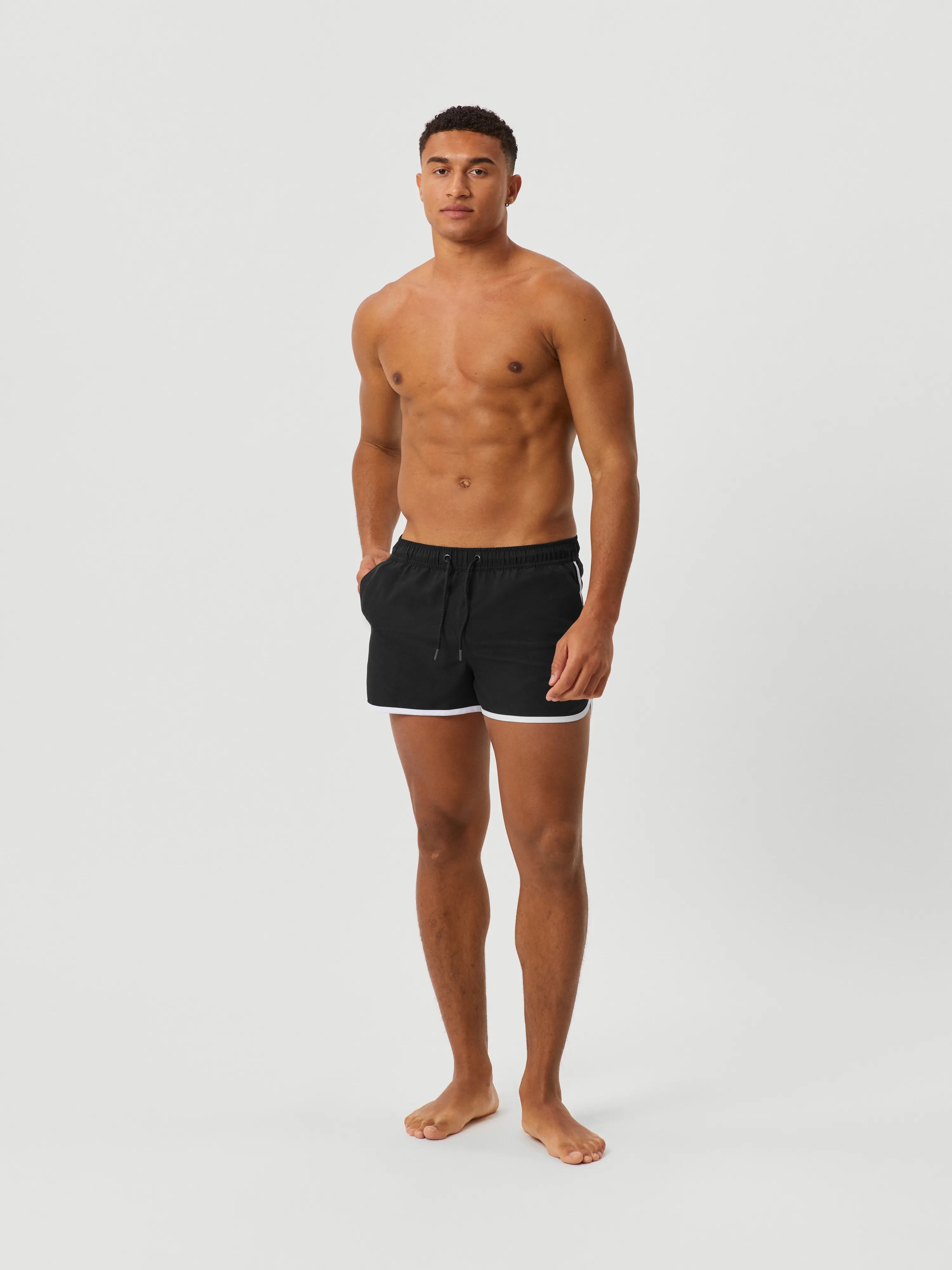 Borg Retro Swim Shorts