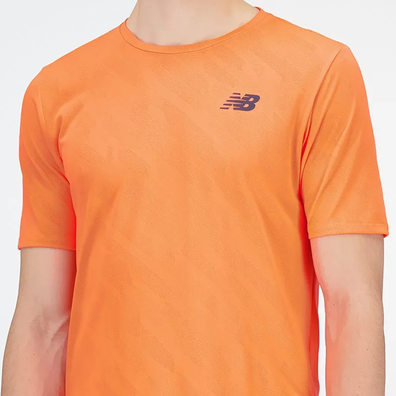 Camiseta Manga Corta Para Hombre Sleeve New Balance 59288