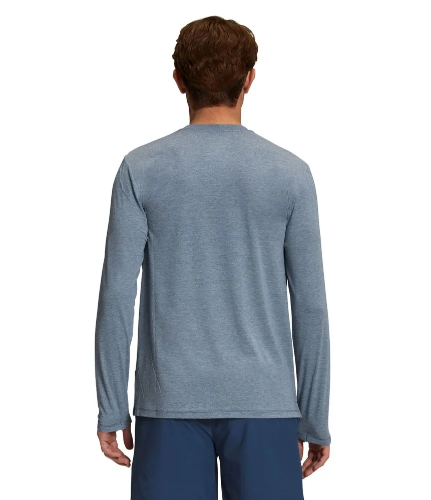 Camiseta Wander L/S Azul Hombre The North Face