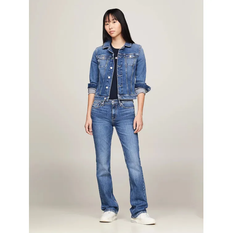 CAZADORA VAQUERA MUJER TOMMY JEANS TRUCKER DE CORTE SKINNY