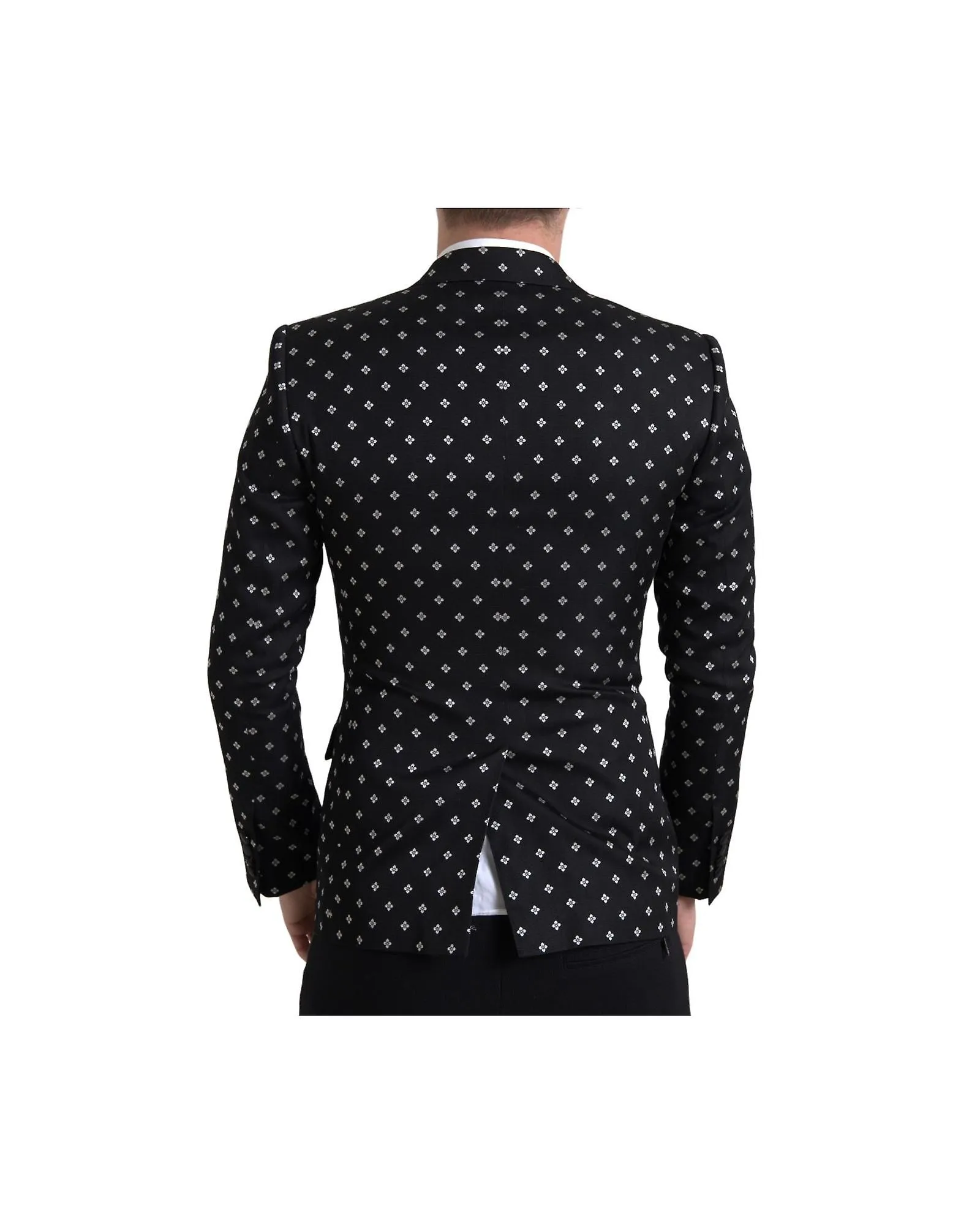 Dolce & Gabbana Geometric Double Breasted Blazer