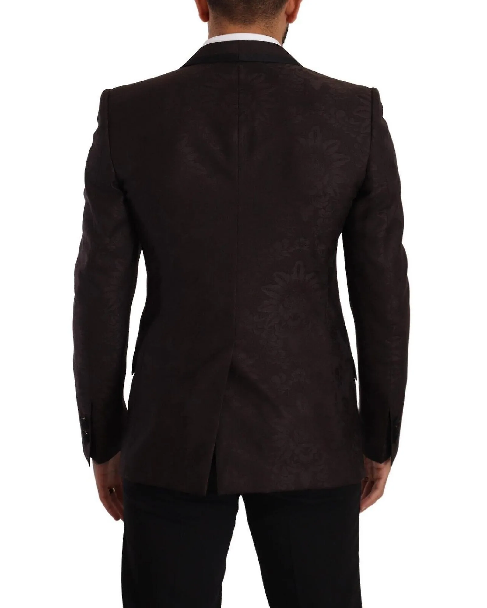 Dolce & Gabbana Jacquard Single Breasted Blazer