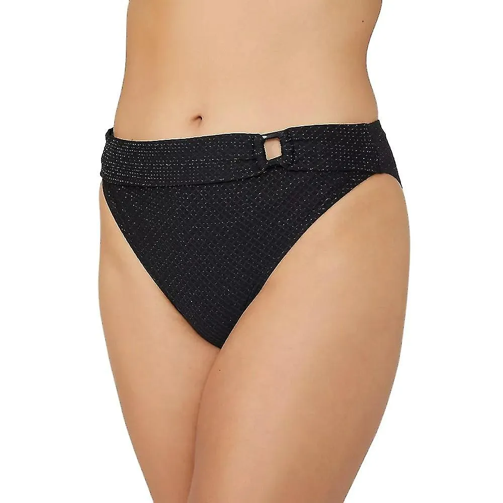 Gorgeous Women/Ladies Sparkle Ring Detail Bikini Bottoms