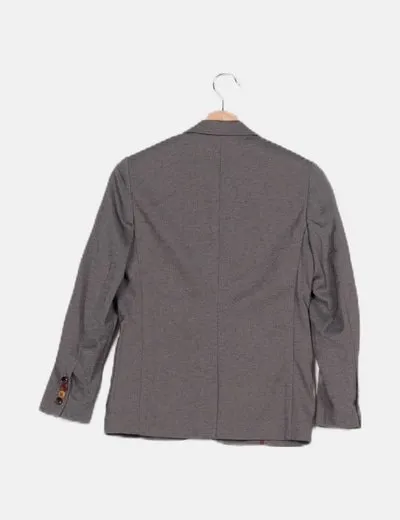 Jack & Jones Blazer gris jaspeado