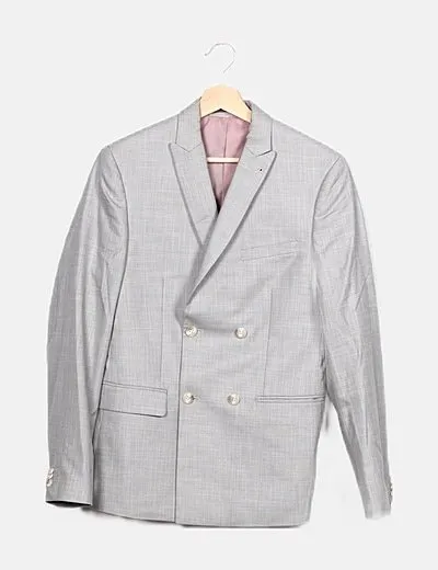 LIMITED EDITION Blazer gris botones carey