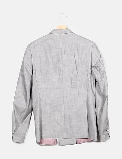 LIMITED EDITION Blazer gris botones carey