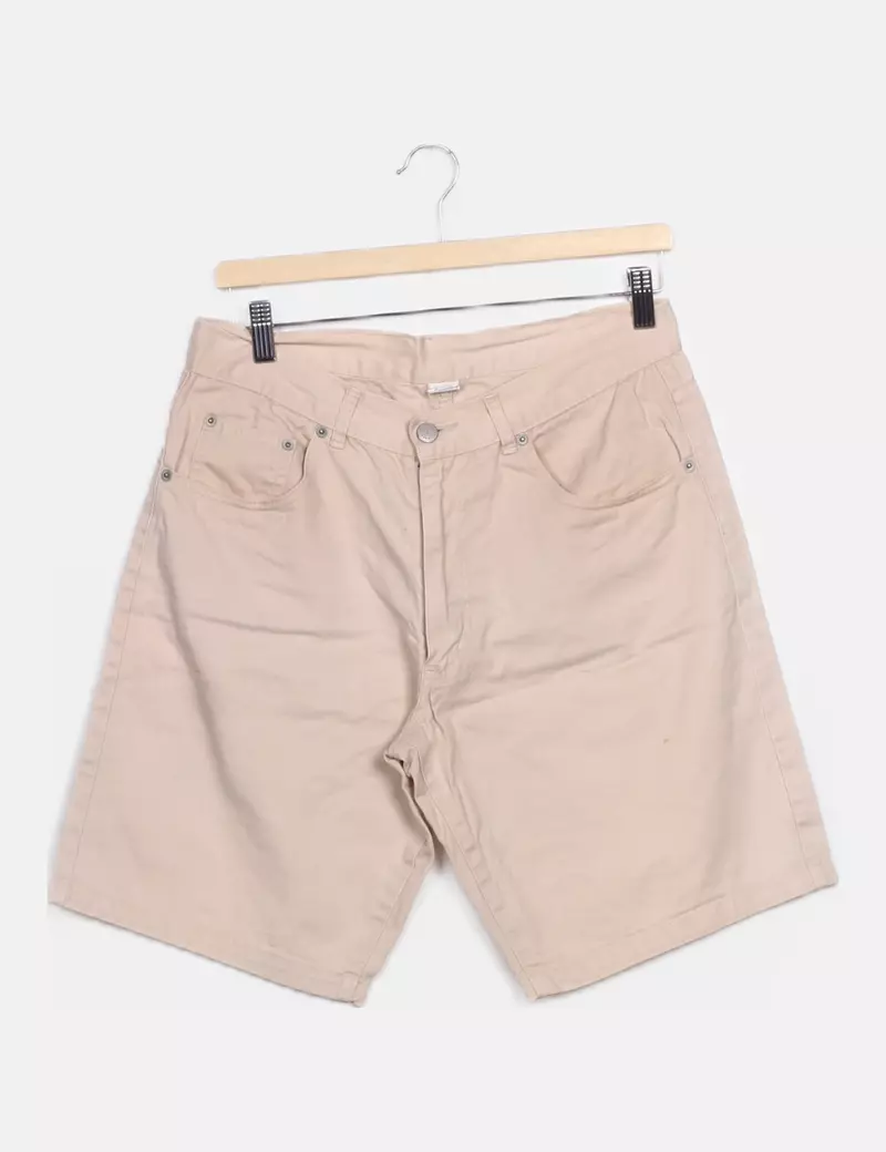 NoName Pantalón beige básico