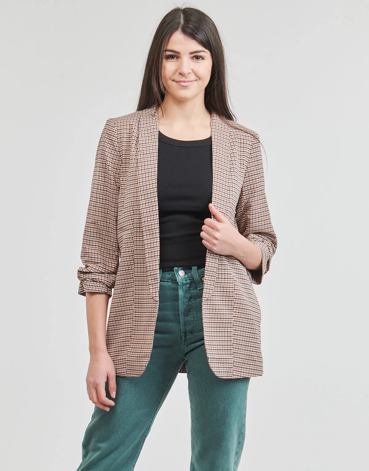 PCBOSS 3/4 PRINTED BLAZER