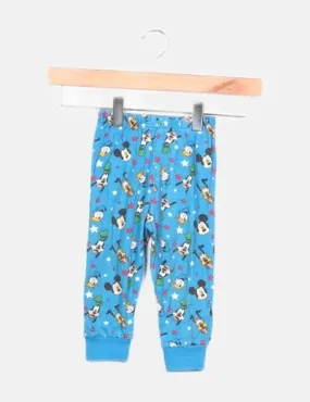 Primark Pantalón azul estampado Disney