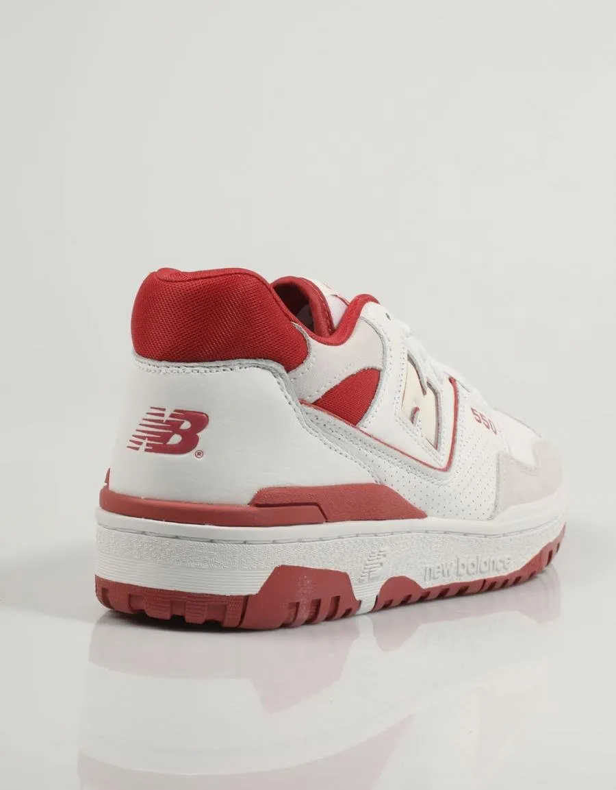  sneakers NEW BALANCE Bb550 STF-WHITE/RED 83401