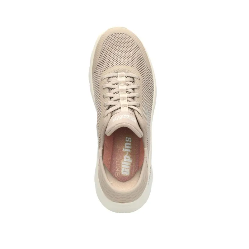 Sneakers Skechers Grand Entry Mujer Taupe