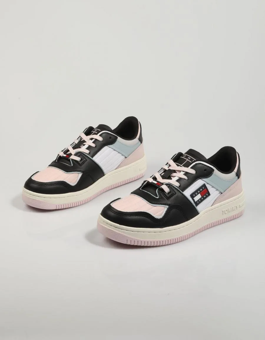  sneakers TOMMY HILFIGER Tommy Jeans Pastel Low Basket en Navy Blue 79954