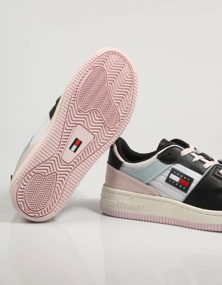  sneakers TOMMY HILFIGER Tommy Jeans Pastel Low Basket en Navy Blue 79954