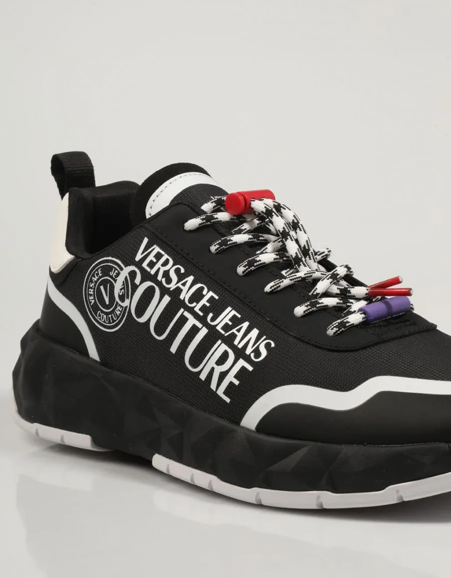  sneakers VERSACE Vj026 en Black 83235