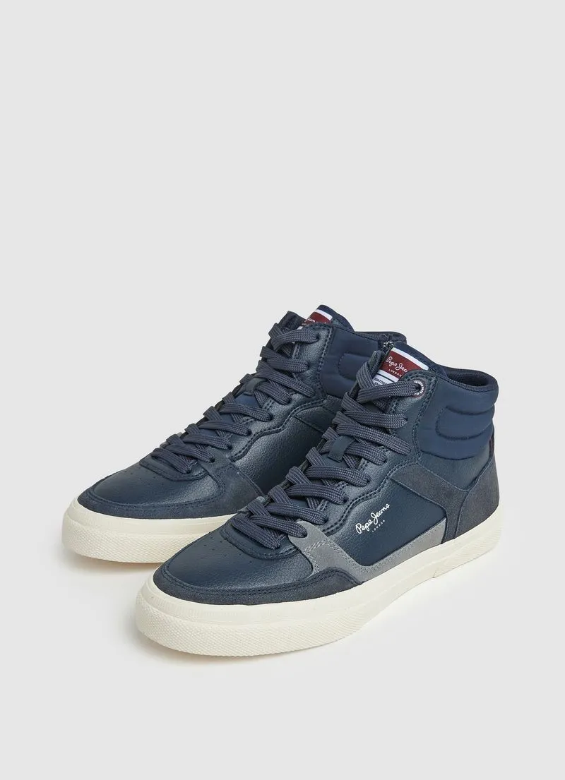 Tenis Pepe Jeans Hombre Kenton Masterboot M Color Azul