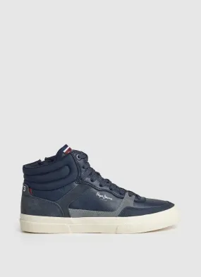 Tenis Pepe Jeans Hombre Kenton Masterboot M Color Azul