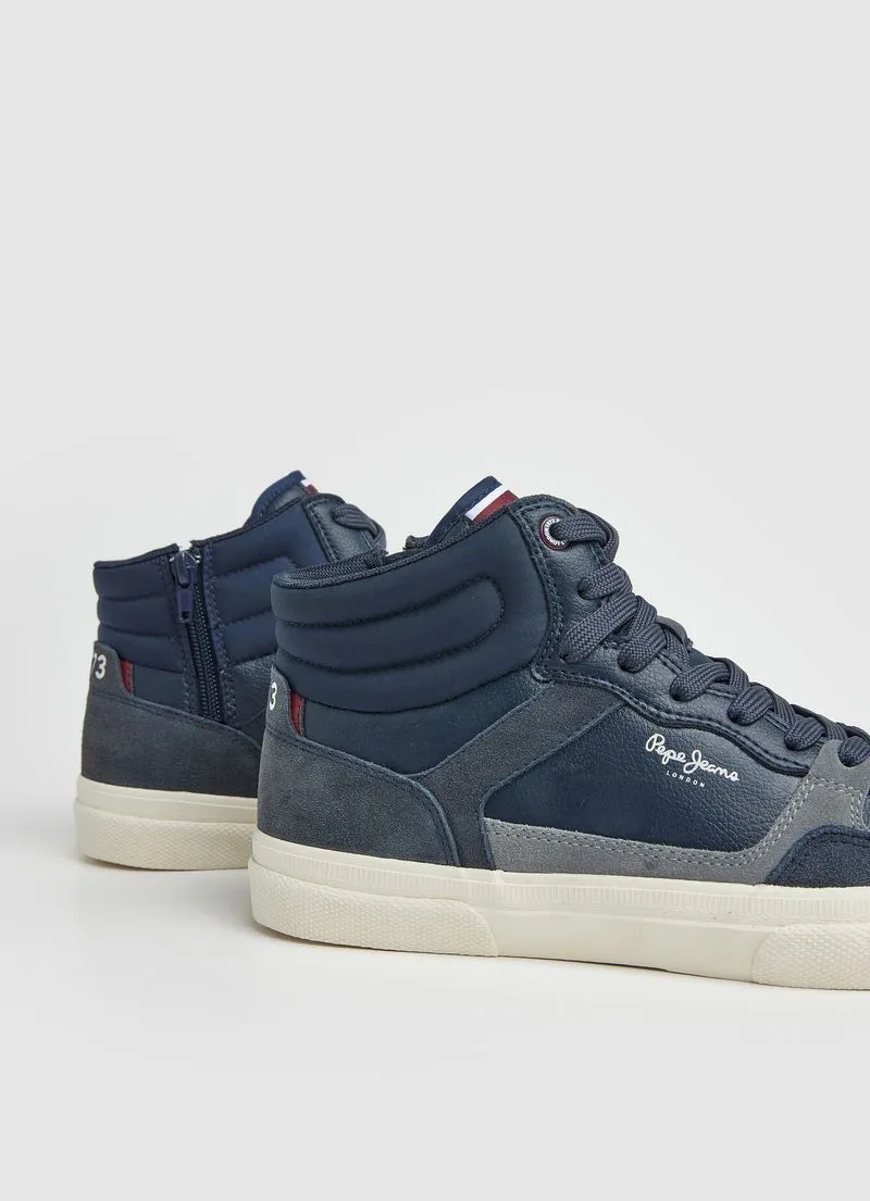 Tenis Pepe Jeans Hombre Kenton Masterboot M Color Azul