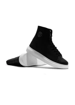 THE UNTOUCHABLE Sneakers  BASKET VI  color negro-blanco